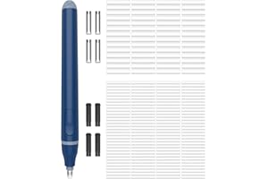 Foyucool Electric Eraser, Automatic Pencil Eraser with 220 Eraser Refills, 2 Eraser Sizes, Battery Operated, Comfort Grip Art Eraser for Drawing, Ideal for Artists, Students, Sketch, Engineers, Blue