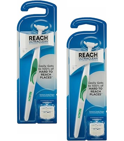 Amazon.com: Reach UltraClean Access Flosser with Refill Pack (Pack
