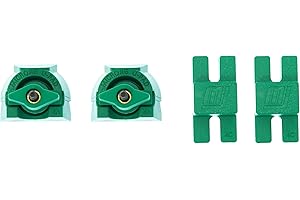 MICROJIG Matchfit U-Pad Clamps (2-Pack) - Low-Profile Dovetail Clamps for Dovetail Track System - Versatile, Precise Clamping