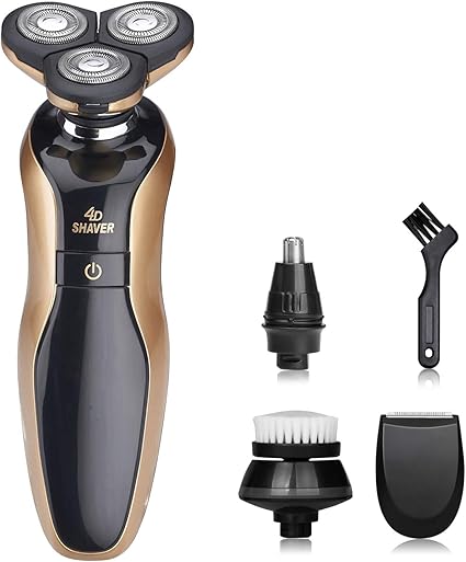 Amazon メンズシェーバー Giftly 4 In 1電動シェーバー 3枚刃 4d浮動 お風呂剃り可usb充電式 回転式髭剃り Ipx7防水 髭剃り 電気シェーバー 洗顔ブラシ付き 鼻毛カッター トリマー 金 4in1 Giftly メンズシェーバー 通販 Amazon メンズシェーバー Giftly 4 In 1電動シェーバー 3枚刃 4d浮動 お風呂剃り可usb充電式 回転式髭剃り Ipx7防水 髭剃り 電気シェーバー 洗顔ブラシ付き 鼻毛カッター トリマー 金 4in1 Giftly メンズシェーバー 通販