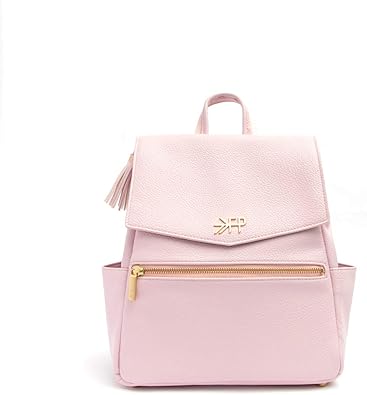 blush pink diaper bag backpack