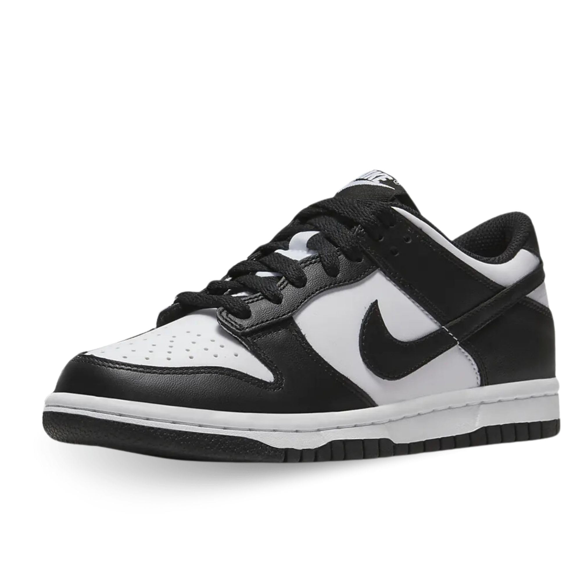 White / Black Nike GS Dunk Low