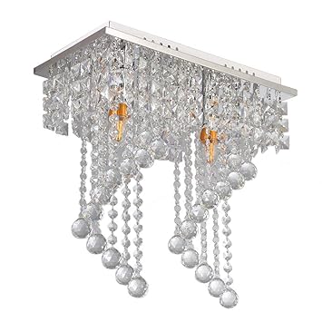 Amazon Com Clearance Sale Deesee Tm Crystal Chandelier