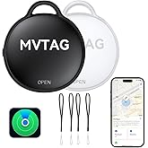 Air Tracker Tags-2Pack,IP67 Waterproof Bluetooth Tracker Tag,Smat Tag Item Finder Works with Apple Find My (iOS Only) App,Keys Finder and Item Locator,Track Your Keys,Wallet,Luggage,Bag
