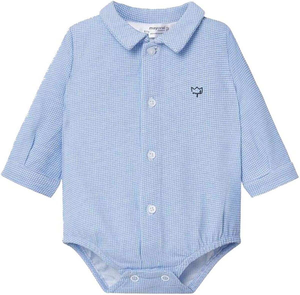 Camicia Mayoral Bambino - 100% Cotone, Manica Lunga, Bianco, Taglia M/L