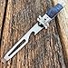 Automatic Push G'store Button Folding Bottle Opener Switchblade Knife Looking Blue TOOL