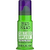 Bed Head by TIGI Curls Rock Amplifier Curl Cream for Definition and Enhancement of All Curly Hair Types, Travel Size, 1.45 fl oz