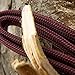 Paracord Wild Plumb Maroon 50 ft. Hank, 7 Internal Strands, 550 Lb. Break Strength. Military Survival Parachute Cord for Bracelets & Projects. Guaranteed Made In US. Includes 2 eBooks.