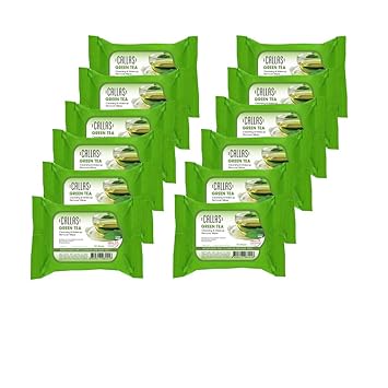 green makeup wipes
