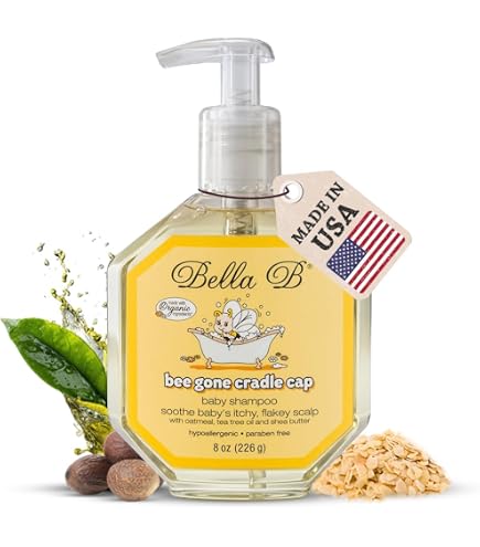 Amazon.com: BELLA B Bundle Bee Gone Cradle Cap Shampoo & Healthy