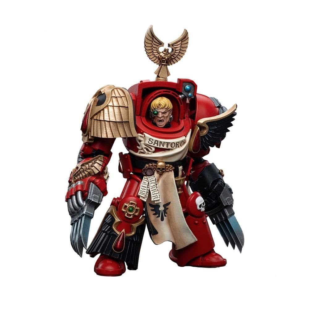Bloomage Joytoy Tech - WH 40K - Blood Angels Assault Terminators Sergeant Santoro 1/18 Af