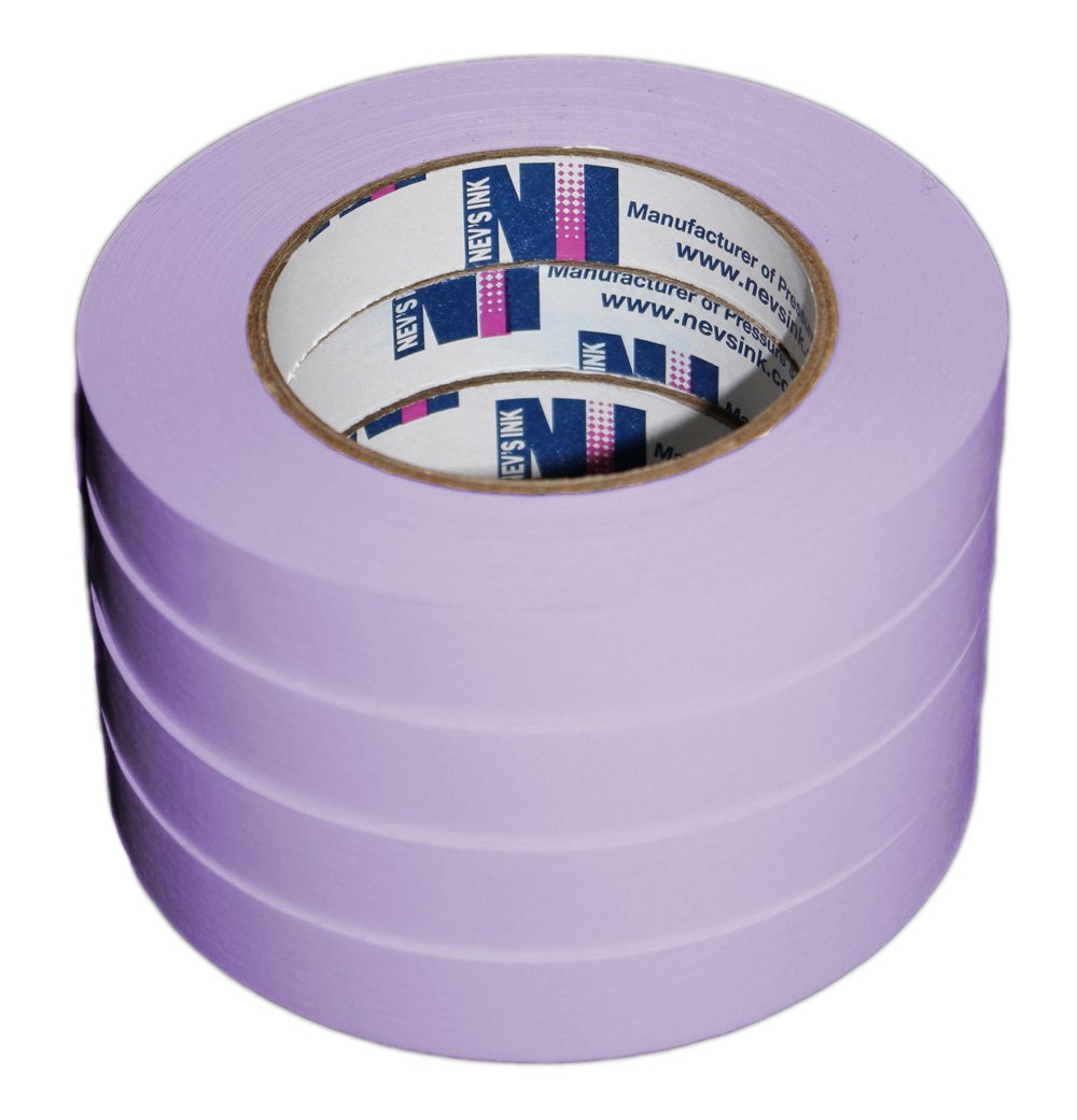 Nev's Ink 3/4" X 60Yd Lavender Labeling Tape Color Coding, Nursing