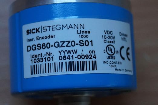 Sick Stegmann DGS60-GZZ0-S01 - Sensor de intensidad de tinta: Amazon.es: Industria, empresas y ciencia