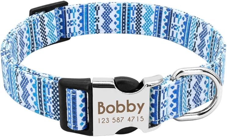 beagle collars with name plates