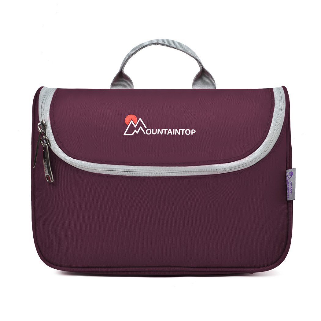 Mountaintop Hanging Toiletry Bag Purplish Red