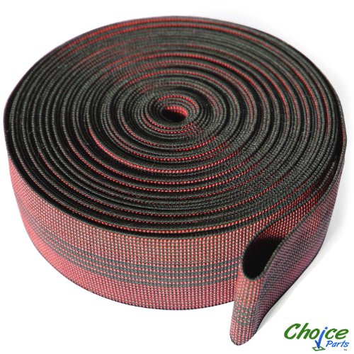 Choice Parts - Two Inch Latex Elasbelt Webbing - 40 Foot Roll - 100% Satisfaction Guaranteed