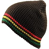 RW Rasta Knit Thermal Beanie (Brown/Rasta)
