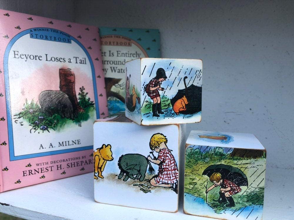 pooh bear nursery decor