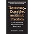 Democracy, Expertise, and Academic Freedom: A First Amendment Jurisprudence for the Modern State