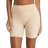 AugYew Women Slip Shorts for Under Dresses - Spandex Anti Chafing Seamless Boyshort, High Waisted Safety Underwear Pantie