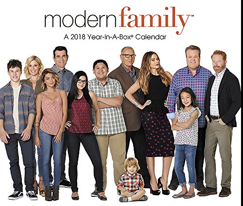 2018 modern family calendar (year-in-a-box)