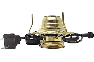 LIGHT OF MINE "LET IT SHINE" Light of Mine - Oil Lamp Parts (Electric Brown Cord Conversion Kit - 1 Pack)