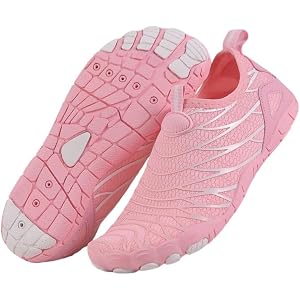 Lightweight Water Shoes for Men and Women - Quick-Dry Aqua Socks for Beach, Pool, Yoga, Hiking, Trekking & Stream Crossing |