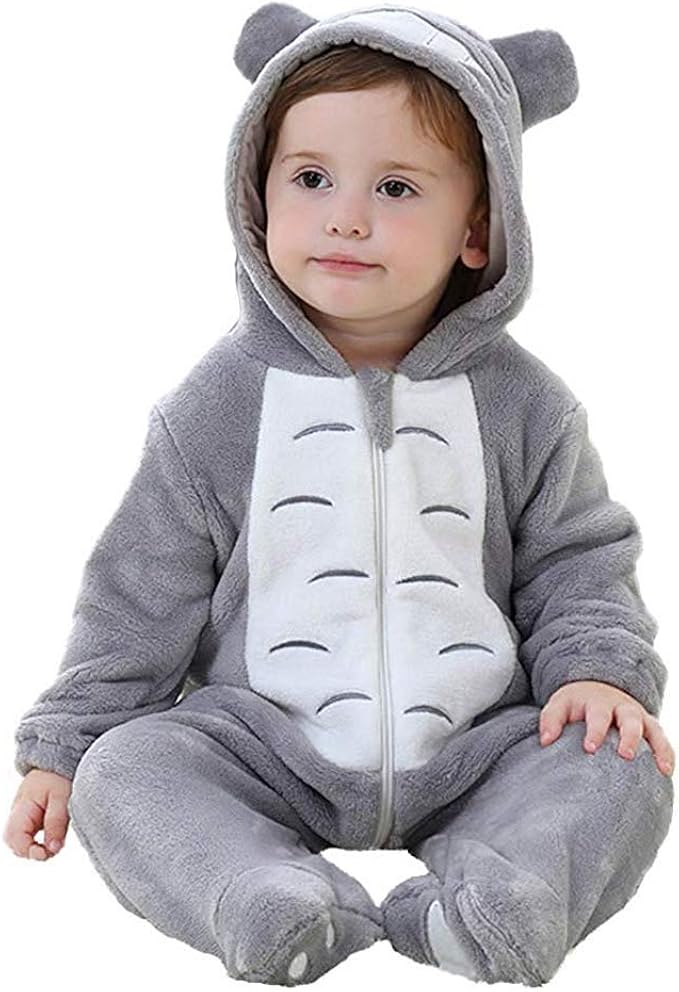 Enfant Combinaison Bebe Grenouillere Avec Capuche Unisexe Pyjama Barboteuses Salopette Rompers One Piece Bebe Bebe Garcon 0 24m Schoolofbabywearing Com