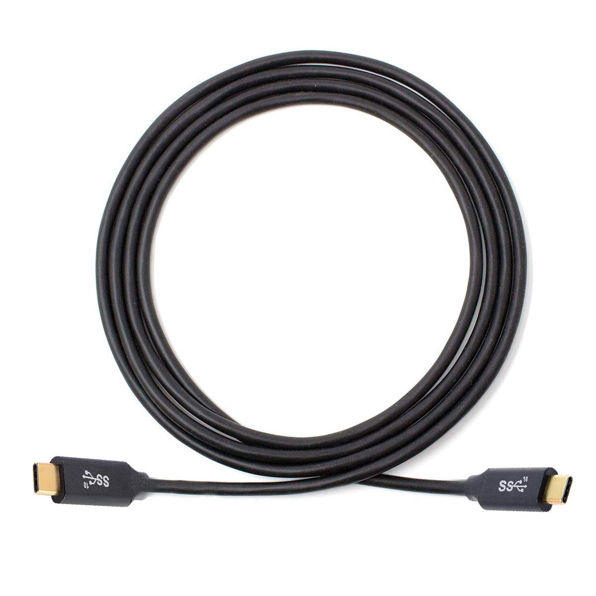 Cablecc 10Gbps USB-C USB 3.1 Type C Gen2 Male to Male Data 100W Cable with E-marker 150cm