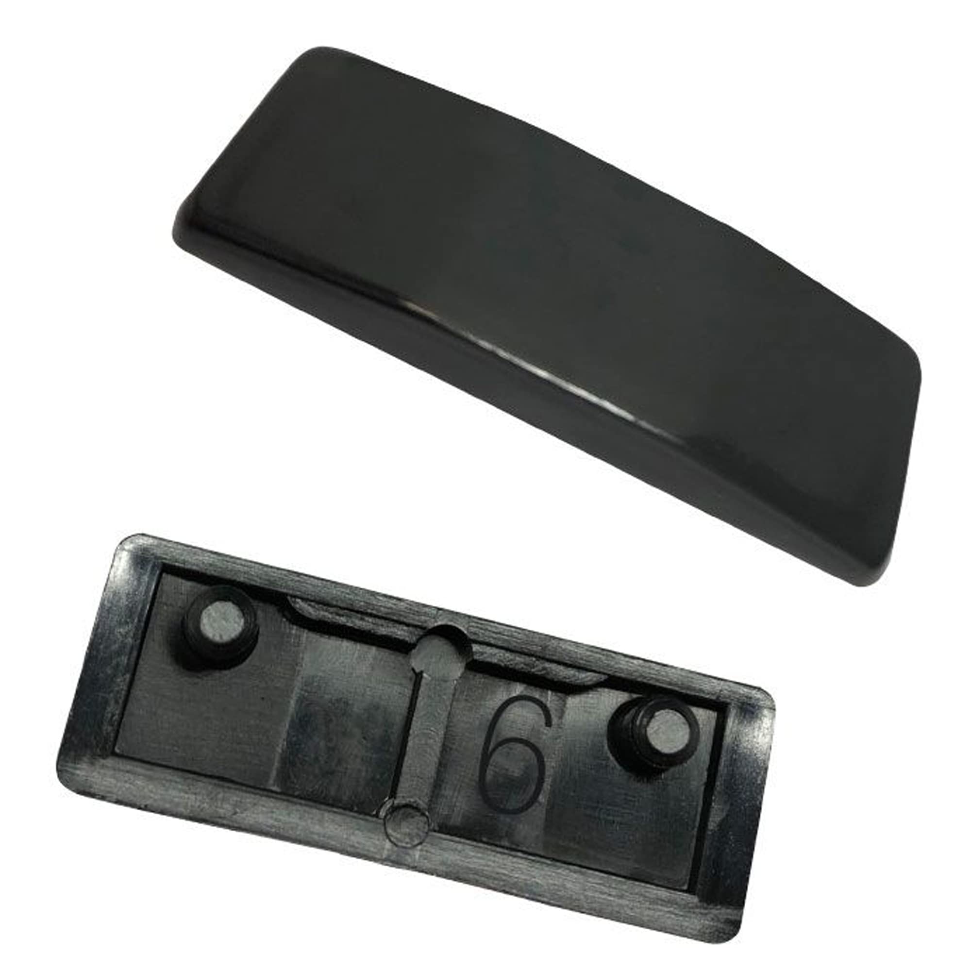 UPVC Cockspur Wedge Packs of 10-5mm Wedges Included - Black- Branded