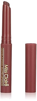 Miss Claire Longlasting Matte Lipstick, Wine 14, 2 g