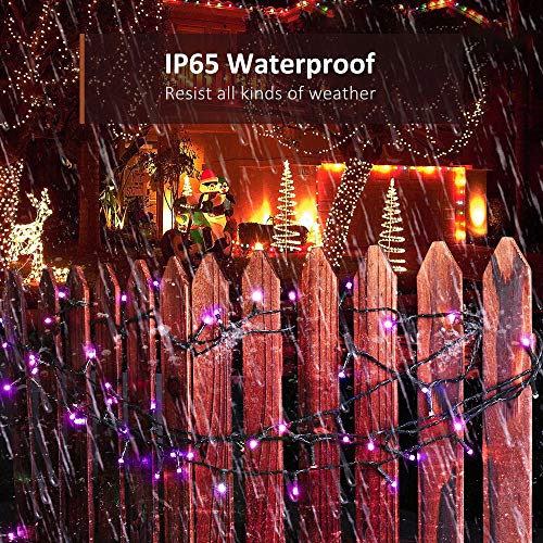 Smart LED Outdoor String Lights, WiFi RGB Color Changing String Lights