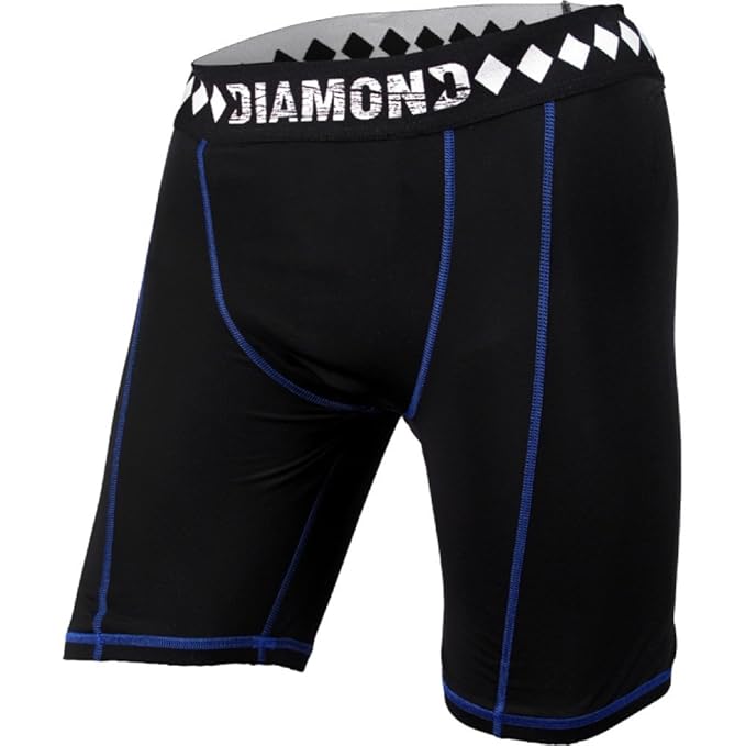 Compression Shorts with Builtin Jock Strap Supporter with Athletic Cup