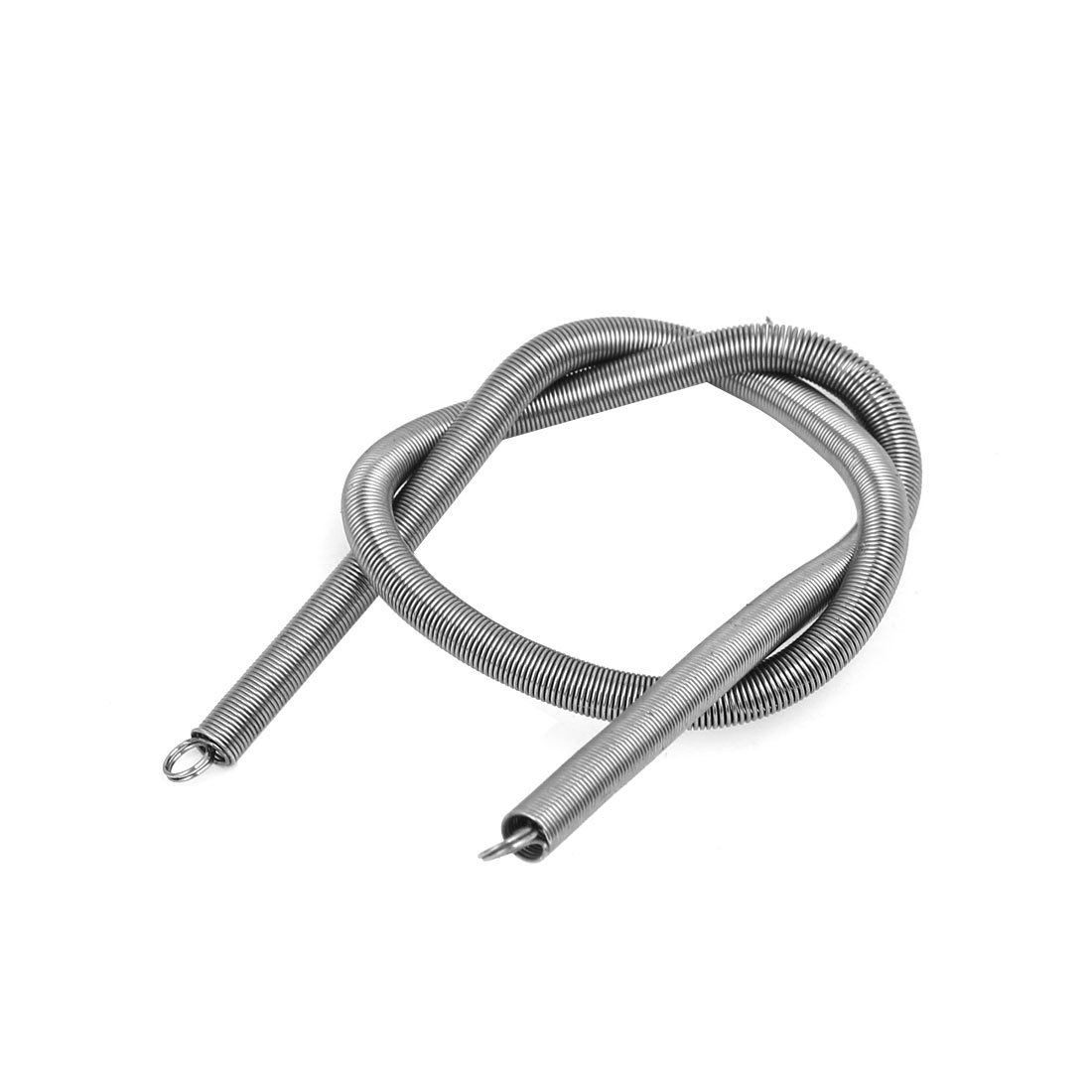 Sourcingmap 0.5mmx5mmx300mm 304 Stainless Steel Tension Springs Silver Tone