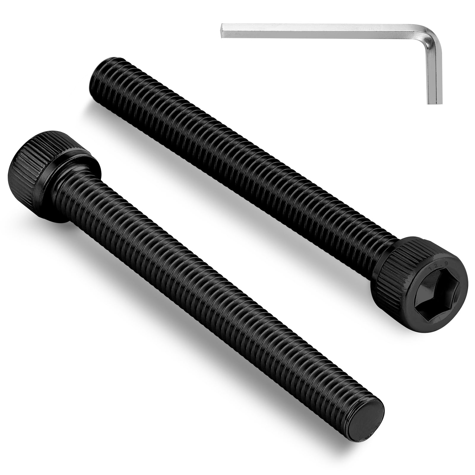 BNUOK 60pcs M3 x 45mm Hex Socket Head Cap Screws