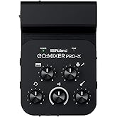 Roland GO:Mixer PRO-X Portable Audio Mixer for Creating Professional-Sounding Music Videos, Livestreams, and Podcasts with Mo