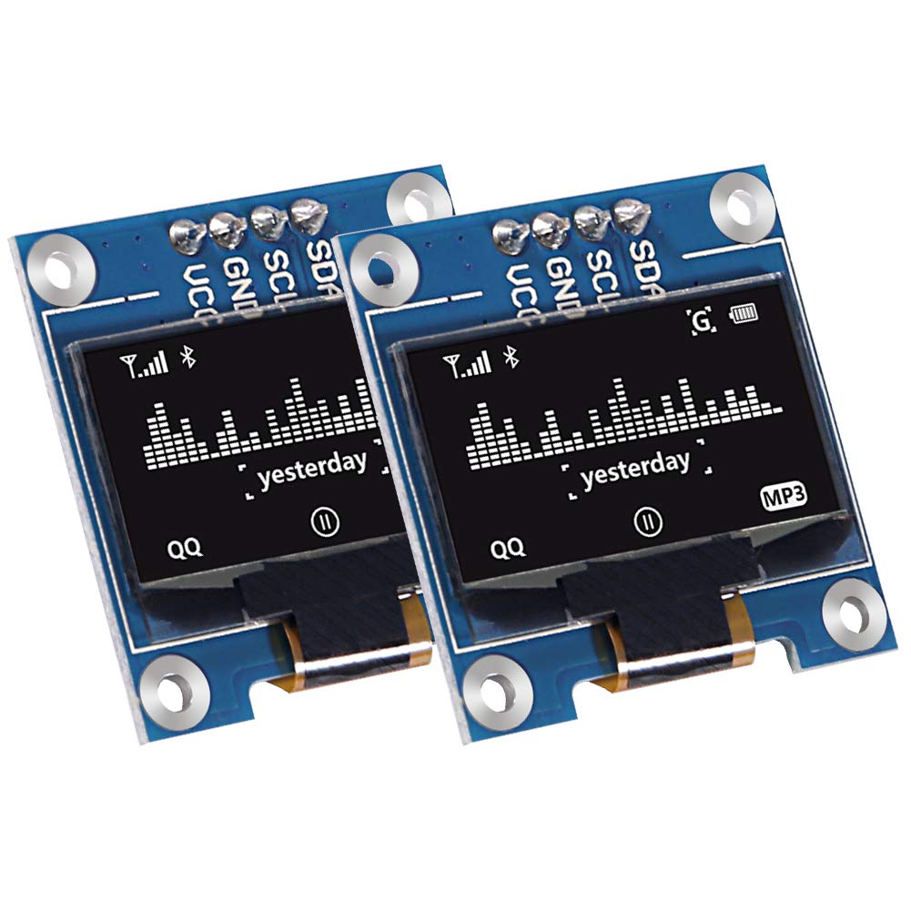 Mua 2PCS 0.96" OLED Module I2C IIC Serial 12864 128X64 OLED Display ...