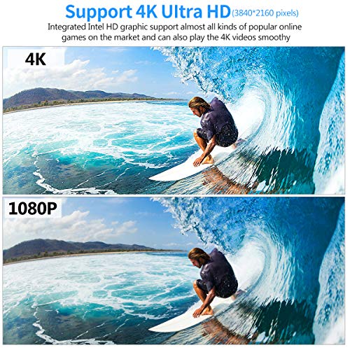 PC Stick Intel Atom Z8350 Computer Stick Windows 10 4GB DDR 64GB eMMC, HD 4K, Dual Band WiFi, Bluetooth 4.2