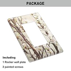 Pznen White Cherry Blossom Single Rocker Outlet