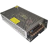 AC 110V/220V to DC 12V 15A 180W Universal Regulated Switching Power Supply Adapter Transformer Driver Converter for LED Strip Light, CCTV Security Camera System, Computer Project