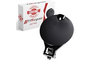 HRepair Fuel Tank Door Cover fits for 2007-2014 Chevy Silverado & GMC Sierra 1500 2500HD 3500HD Fuel Tank Filler Pipe Assembl