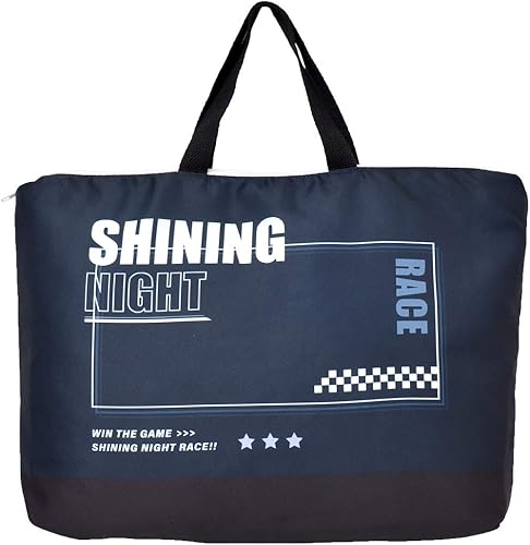 Amazon レッスンバッグ 女の子 男の子 おけいこバッグ トートバッグ 手提げ ファスナー 横型 大容量 マチあり ポケット付き 内側ネームタグ キッズ 子ども 子供 入学準備 入学 入園 通学 小学生 一年生 Hauhau ハウハウ シューズ バッグ