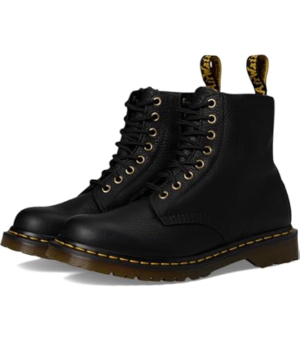 Amazon.com | Dr. Martens 1460 Originals 8-Eye, Unisex, Black, Soft