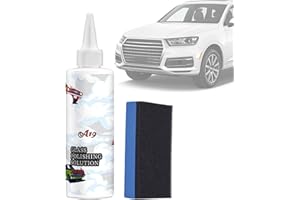 Mirror Scratch Repair - Car Stain Polishing Cleaner - Multifunctional Long-Lasting Hydrophobic Mirror Polish Solution for Car