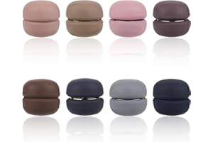 8pcs Hijab Magnets, Strong Magnetic Hijab Pins Buttons No-Snag Hijab Pins Magnetic Scarf Clasp Multi-Purpose Pinless Brooch f