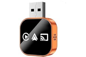 2026 Upgrade 3 in 1 Screen Mirror for iOS/for Android/for Phone - Plug-and-Play Smart Car Interconnection Box with Fast 3s Co