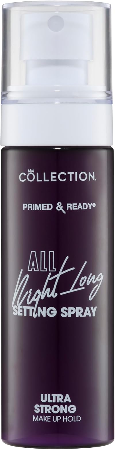 Collection Primed & Ready All Night Long Setting Spray 24h Matte Finish