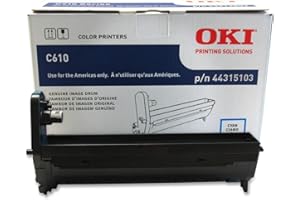 OKI DATA Okidata 44315103 C610 Series Cyan Image Drum