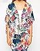 Hibluco Women's Summer Chiffon Floral Kimono Cardigan Long Swimwear Cover Ups