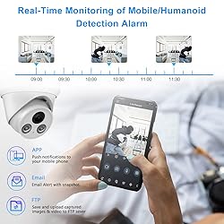 5MP PoE IP Camera, Compatible with Hik vision Smart